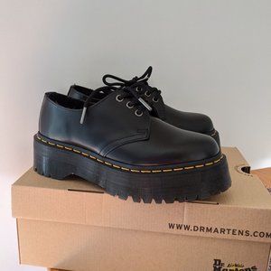 1461 Platform Quad; Platform Oxford Doc Martens, Brand New, US Size 8